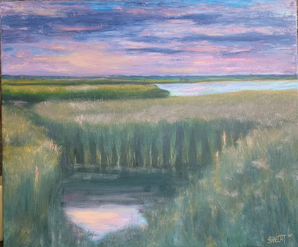 Presqu'lle Park Wetlands at dusk by Gail Knecht, Image 4.