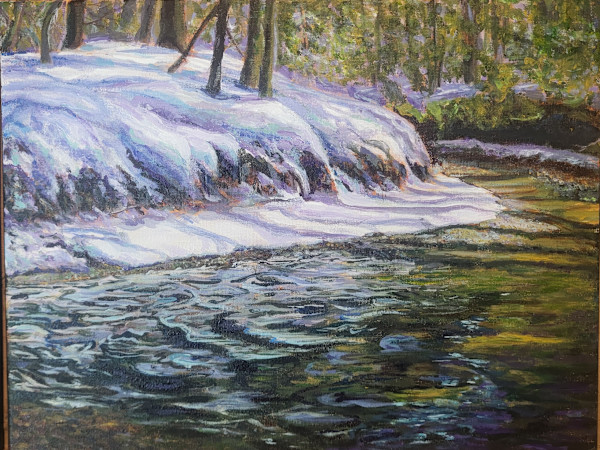 Winter Shadows- Butler Creek Brighton by Gail Knecht, Image 1.