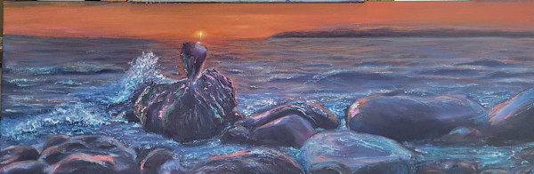 Last Light on Georgian Bay by Gail Knecht, Image 1.