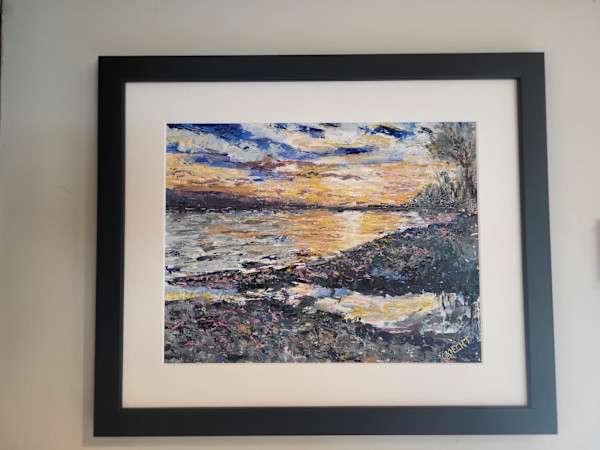 Sunset at Isolation Beach - Brighton by Gail Knecht