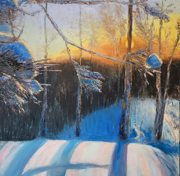 Morning winter Sunrise at The Glen by Gail Knecht, Image 2.