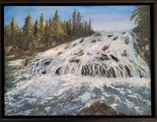 Rapid River Faĺls- Algoma by Gail Knecht