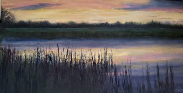Sunset at Presquille by Gail Knecht