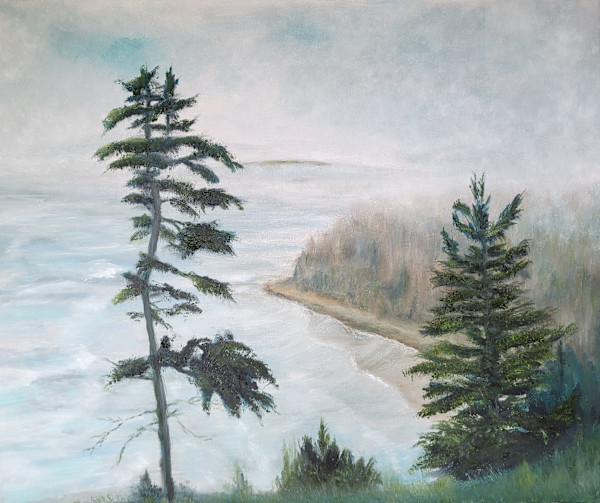 Clearing of Fog- Cabot Trail N.S. by Gail Knecht, Image 2.