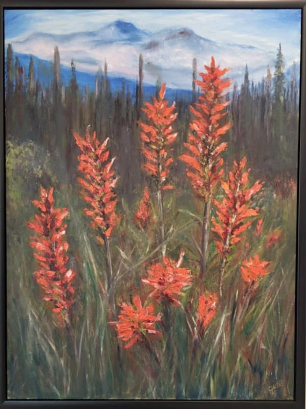 Wildflowers on Ymir Hike by Gail Knecht