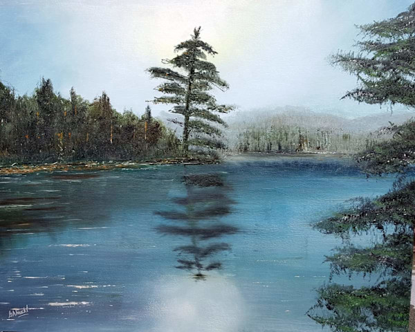 Morning Sunshine on the Muskoka River by Gail Knecht