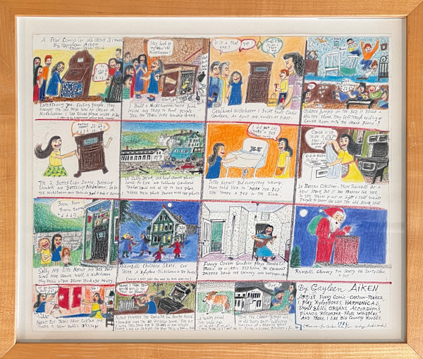 A Few Comics (in Old Group 3) I Made by Gayleen Aiken