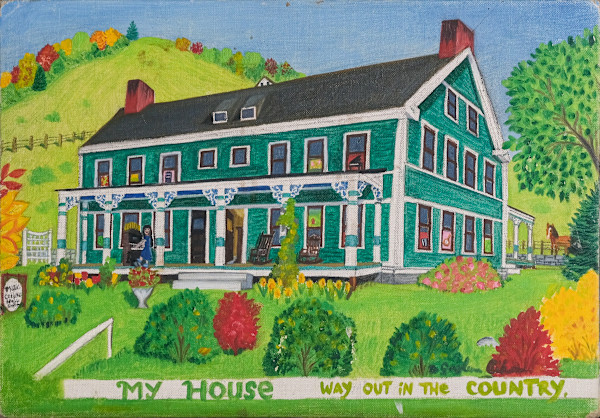 My House, Way Out in the Country by Gayleen Aiken