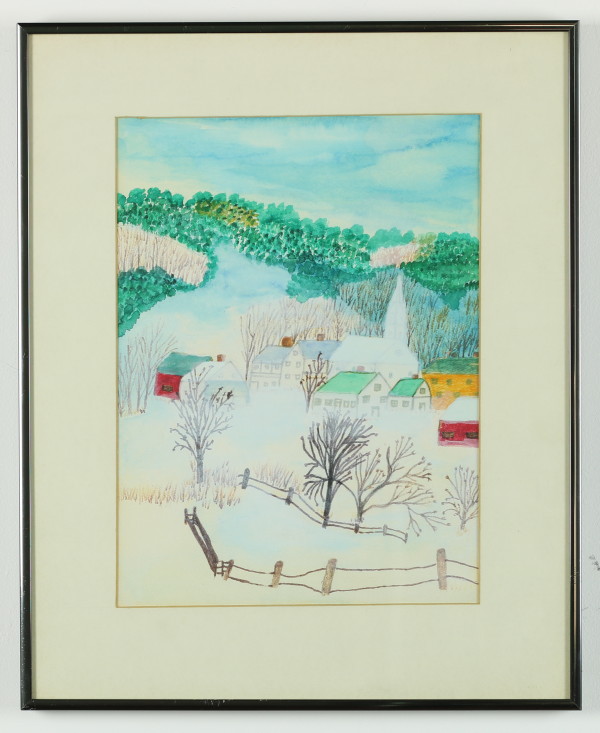 Winter Village by Maggie Smith