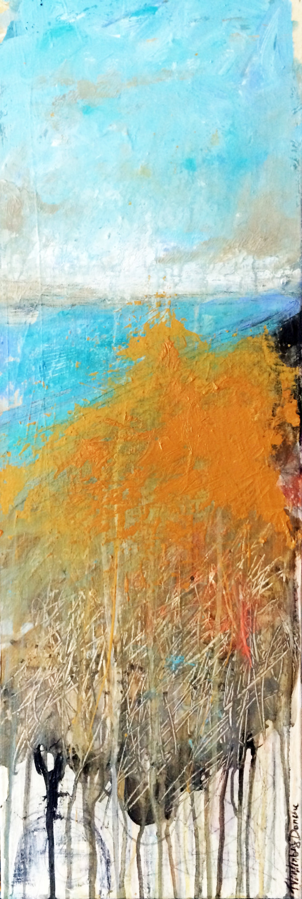 Coastline View by Theresa Vandenberg Donche