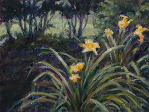 Daylilies II by Sonia Kane
