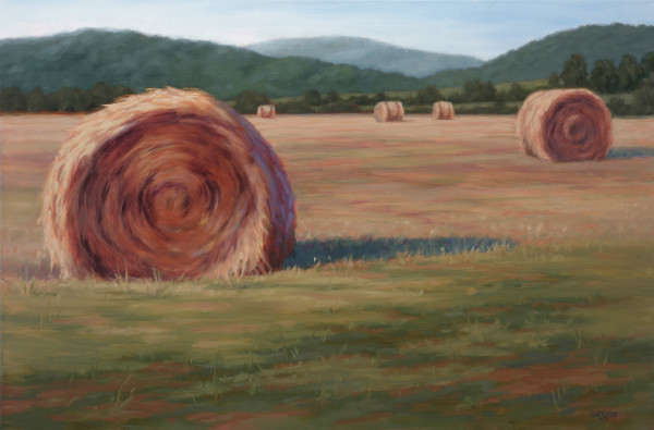 Hay on the Way III by Sonia Kane