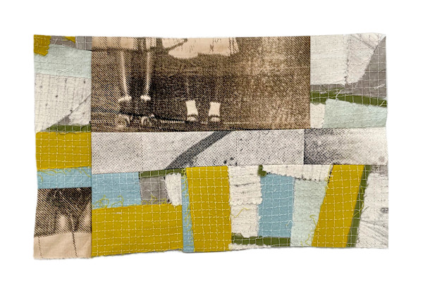 Fragment 1 (Train Station; Terrell, Texas), 2025 by STEPHANIE SANTANA