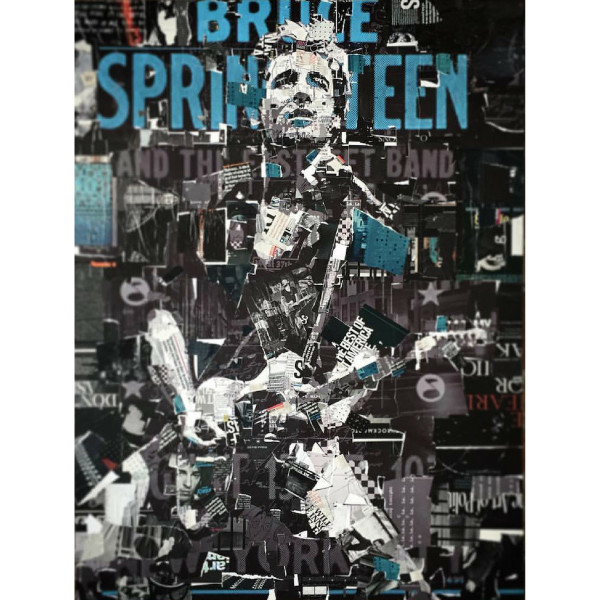 The Boss: Steppin' Out Over The Line by Derek Gores by Derek Gores Gallery