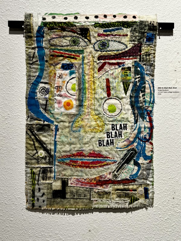Blah, Blah, Blah by Midge Baudouin by Derek Gores Gallery
