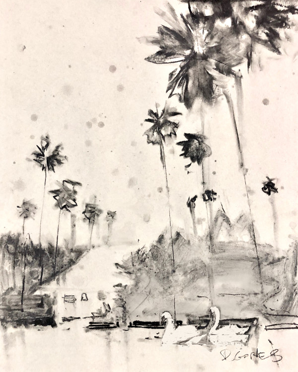 Palms 1 by Derek Gores by Derek Gores Gallery