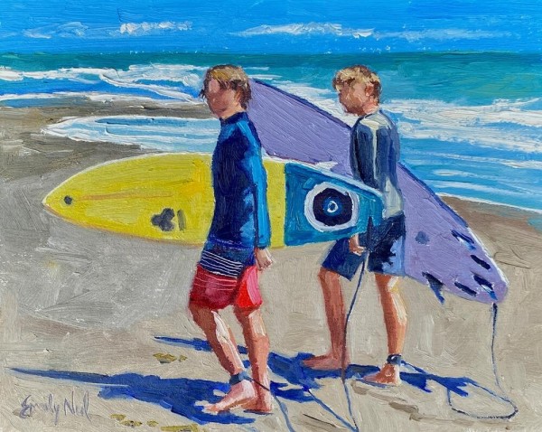 Surf Buds by Emily Neel by Derek Gores Gallery