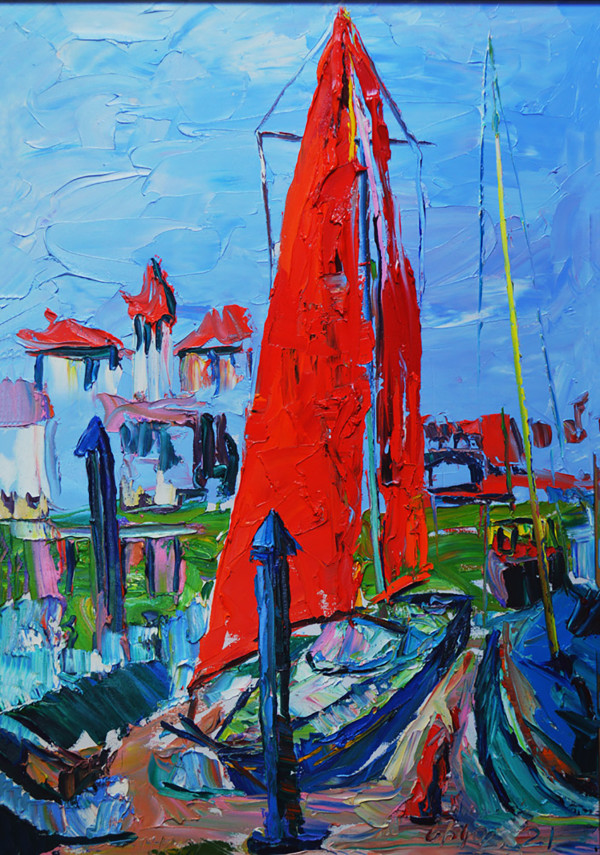 Red Sail by Nikol Aghababyan