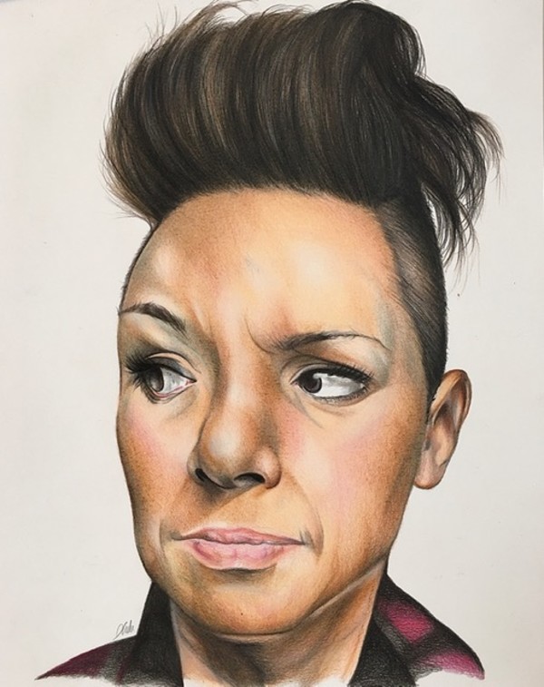 Self Portrait-Colour by Jessica Archer