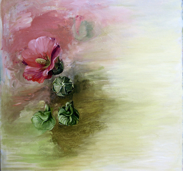 Hollyhock by Maggy Aston