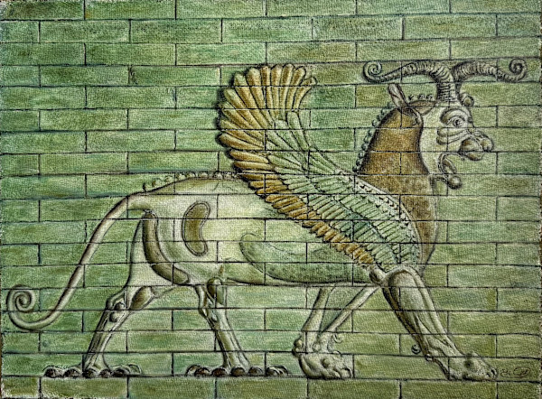 Horned Lion with Wings by Ed Barfatani, Image 1.