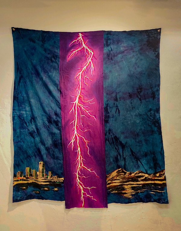 Lightning Strike by Brittany Beach