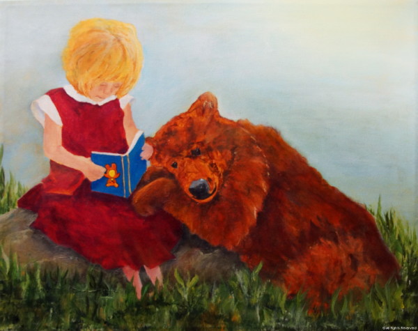 Bearly Reading by Cyndy Beardsley
