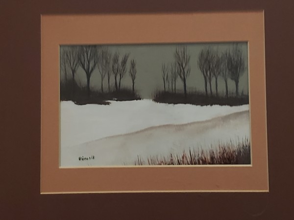 Dead Trees in Winter by Shirley Birosik
