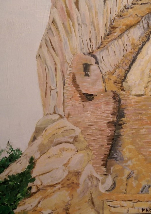 Cliff Ruins by Phillip A. Bradley-Ortiz