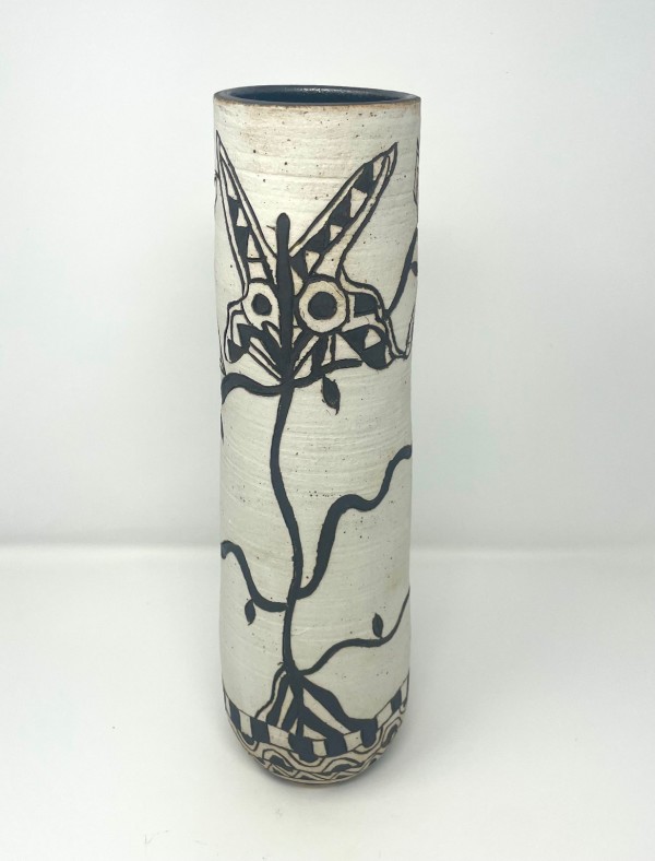 Butterfly Vase by Heather Bradley