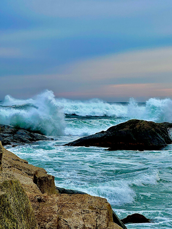 Waves, Newport, RI by Lawrence Bridges, Image 1.