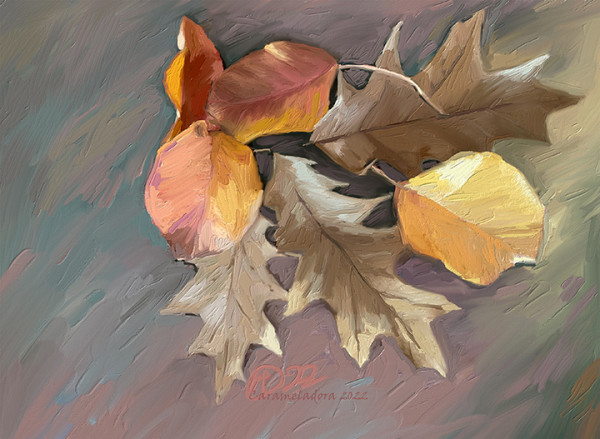Autumn Leaves by Carameladora