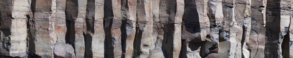 Basalt Columns - Photograph - 13 Inches x 36 Inches - $375 by David Carrothers