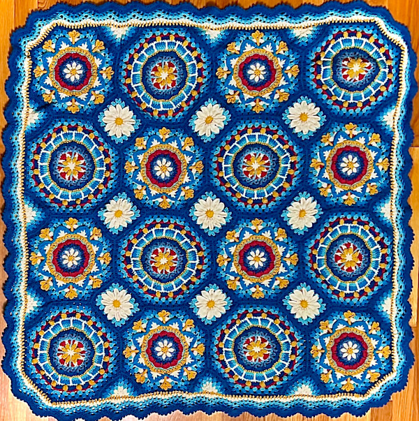 Ravenna Patchwork Blanket by Xixi Chen
