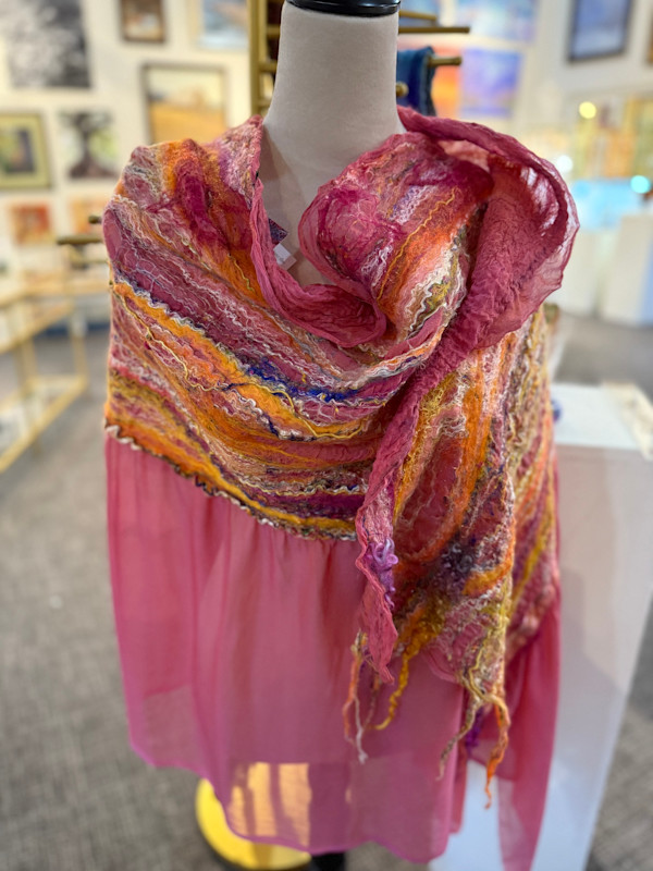 Sunset Shawl by Kimber Chin
