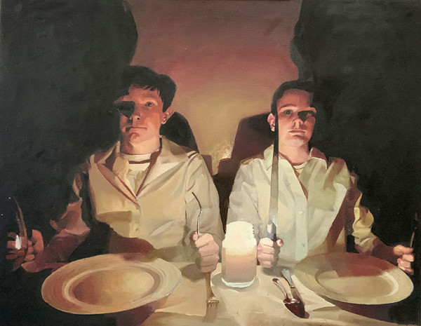 Candlelit Dinner by Julia Coffey
