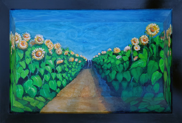Sunflower Trail by Gideon Cohn