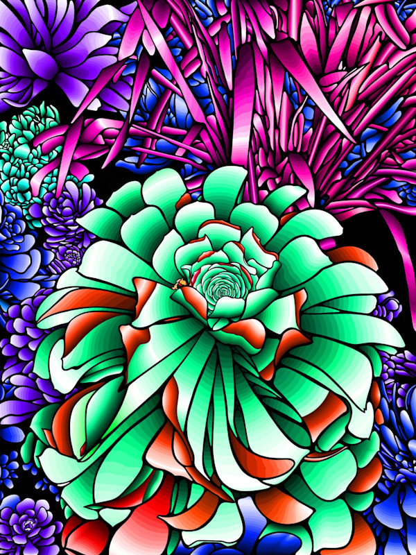 Chlorophyll Study by Michael Dodson