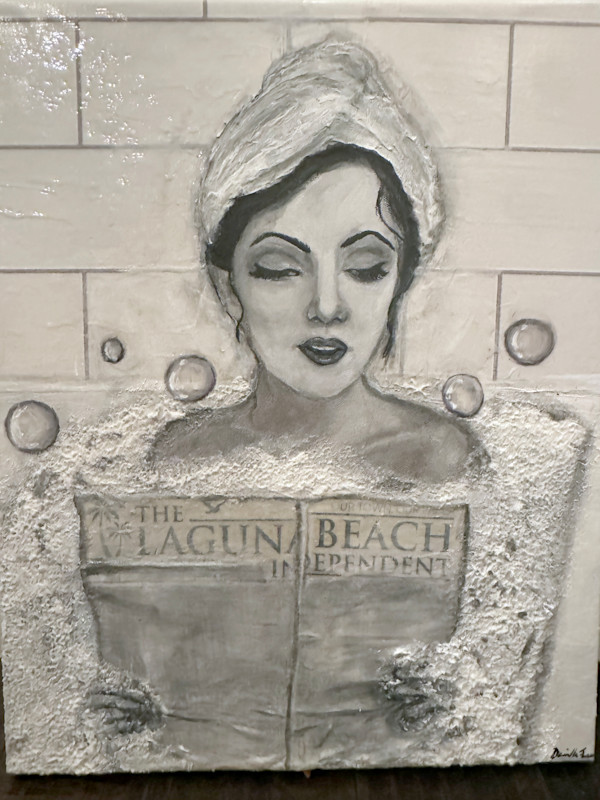 Woman in Bath by Danielle Fasano