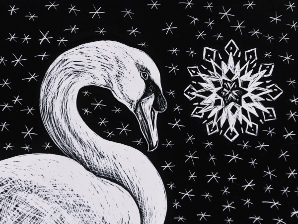 Winter Swan by Karen Gaudette