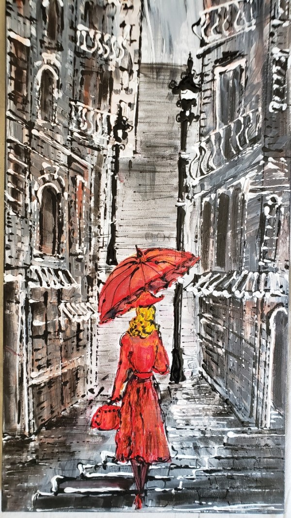 Lady in Red by Elizabeth Henderson