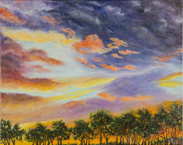 Tramonto a Castiglioncello by April Hoskins
