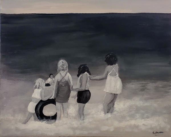 The Salton Sea 1940s by Cheryl Hunter