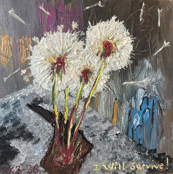 Determined Dandelion by Elizabeth Kilchoer, Image 1.