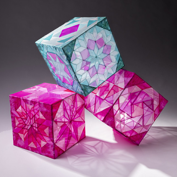 Quilt Cubes by Sara Joerger