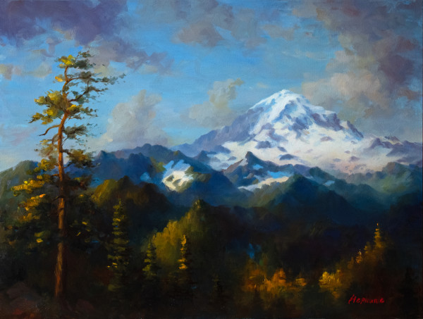 Mount Rainer by Stephanie K. Johnson