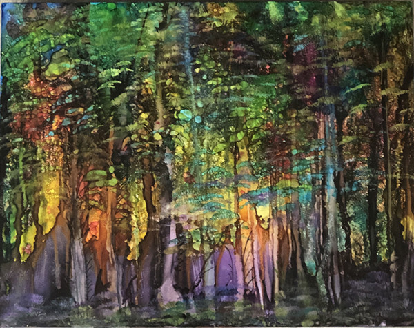 the Enchanted Forest #1 by Sarita Kamat