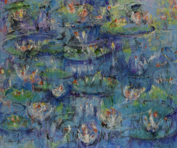 Tempest With Lillies by Sherry Kohaut