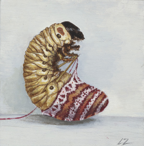 Tiny Knitter by Shaun LaRose