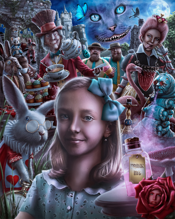 Wonderland Revisited by Sebastien Lachapelle